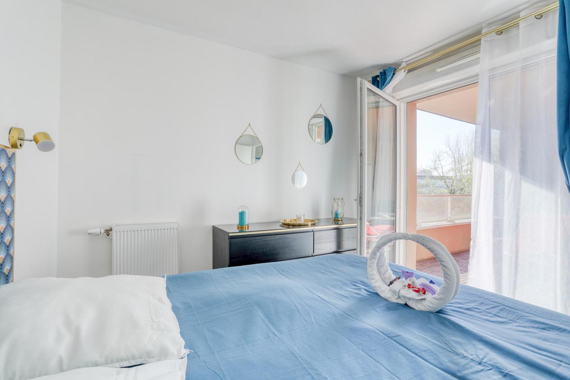 "Le Serenity ", Appartement Spacieux ,Balcon, Parking Prive Gratuit, Netflix, Proche Cdg Et Stade De France Stains Dış mekan fotoğraf