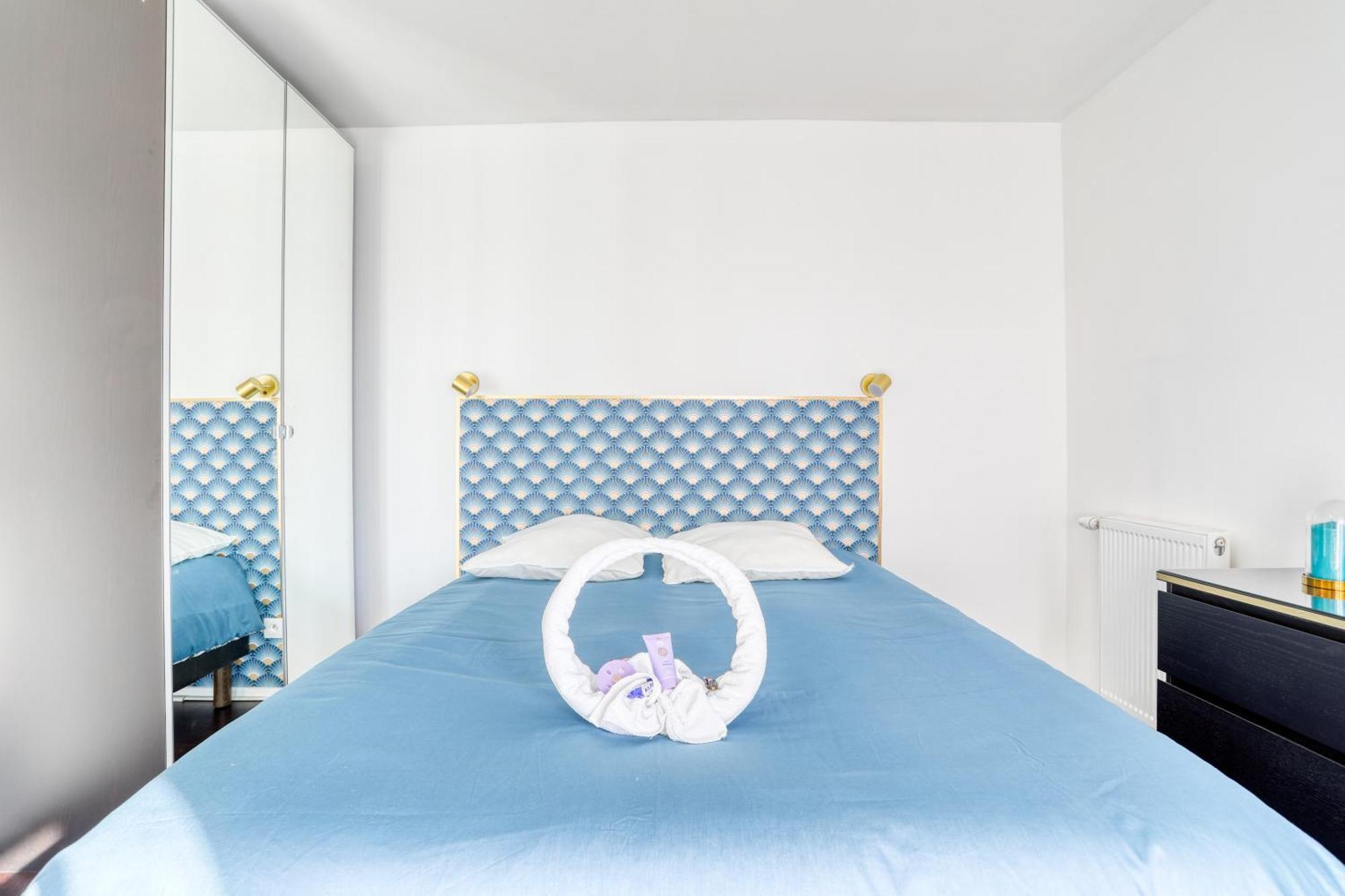 "Le Serenity ", Appartement Spacieux ,Balcon, Parking Prive Gratuit, Netflix, Proche Cdg Et Stade De France Stains Dış mekan fotoğraf