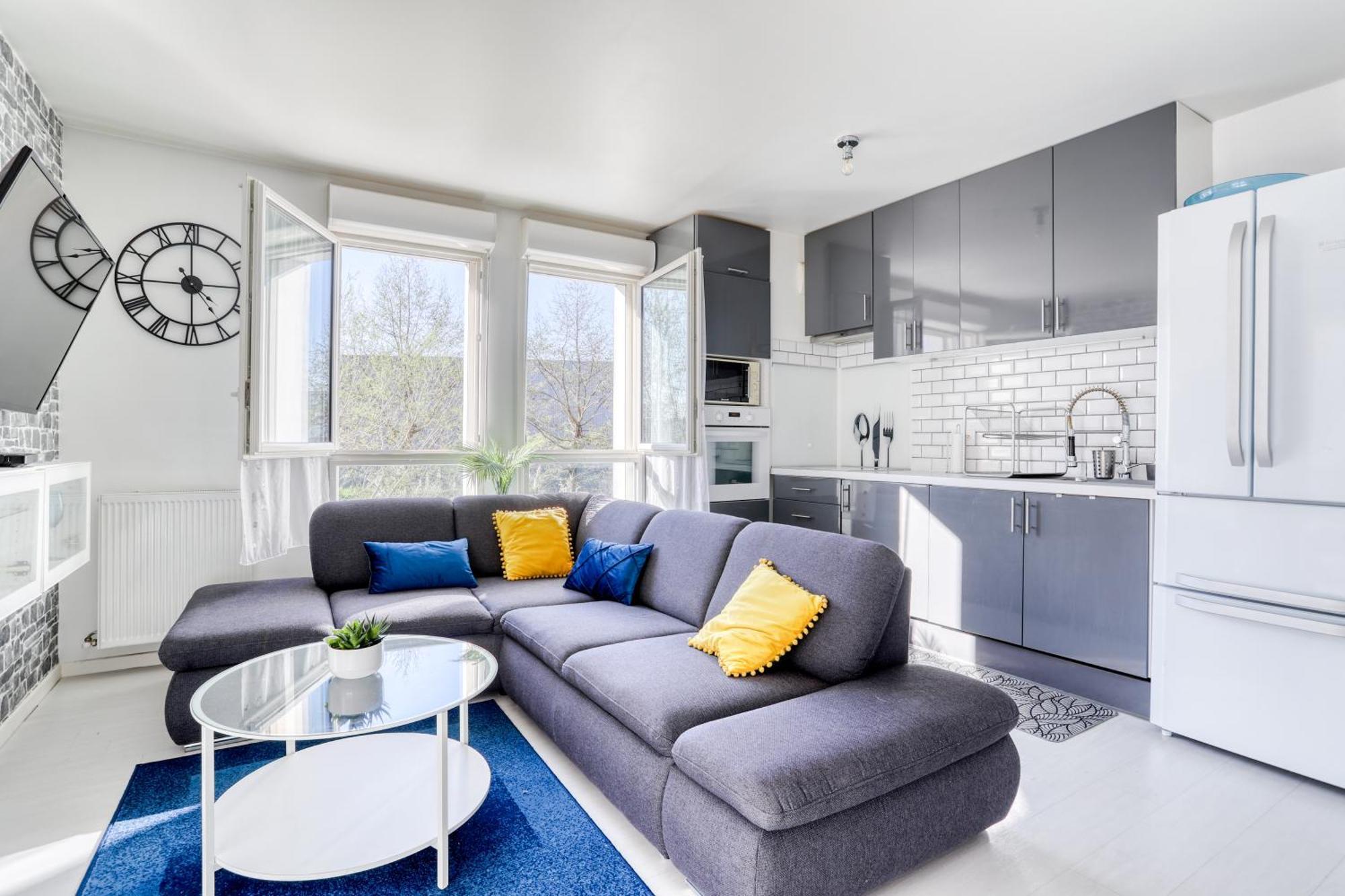 "Le Serenity ", Appartement Spacieux ,Balcon, Parking Prive Gratuit, Netflix, Proche Cdg Et Stade De France Stains Dış mekan fotoğraf