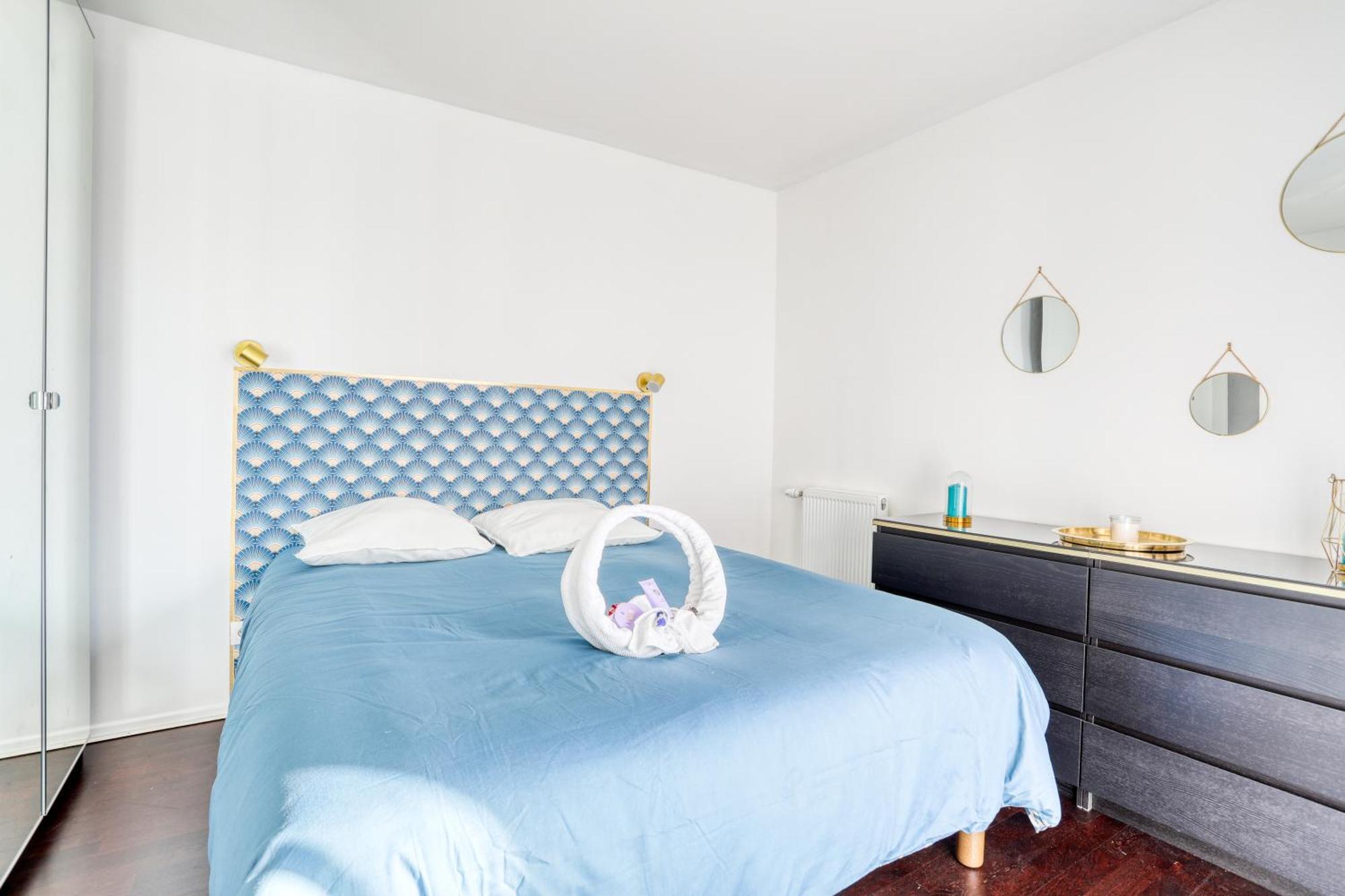 "Le Serenity ", Appartement Spacieux ,Balcon, Parking Prive Gratuit, Netflix, Proche Cdg Et Stade De France Stains Dış mekan fotoğraf